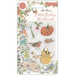 (CCSTMP085)Craft Consortium Little Robin Redbreast Clear Stamps