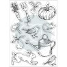 (CCSTMP085)Craft Consortium Little Robin Redbreast Clear Stamps