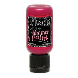 (DYU81340)Ranger Dylusions Shimmer Paint Flip Cap Bottle - Cherrie Pie