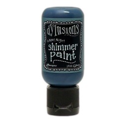 (DYU81326)Ranger Dylusions Shimmer Paint Flip Cap Bottle - Balmy Night