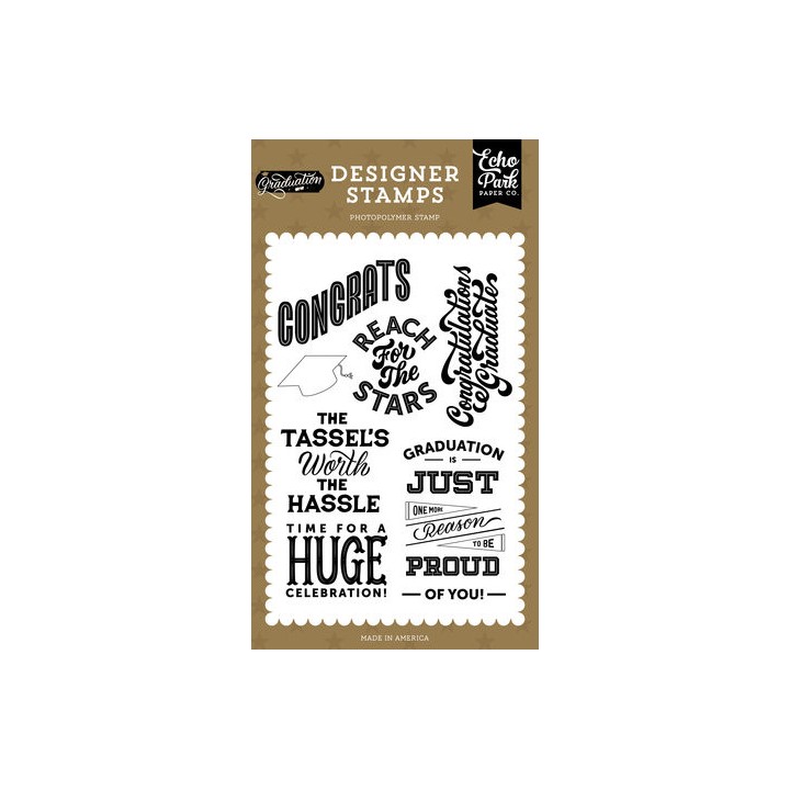 (GR298043)Echo Park Huge Celebration Designer Stamps