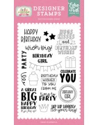 (BWG296044)Echo Park Wish Big Designer Stamps