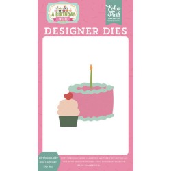 (BWG296042)Echo Park Birthday Cake And Cupcake Designer Dies