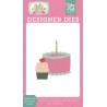 (BWG296042)Echo Park Birthday Cake And Cupcake Designer Dies