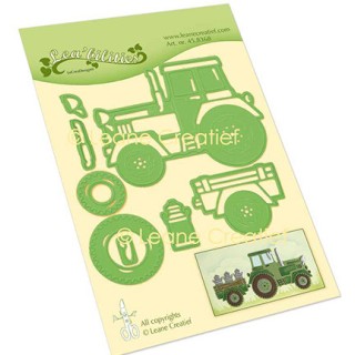 (45.8368)LeCrea - Lea'bilitie tractor cut and embossing die