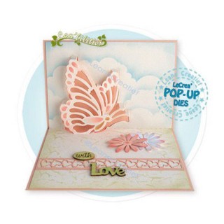 (45.8412)LeCrea - Lea'bilitie Pop-Up Butterfly cut and embossing die