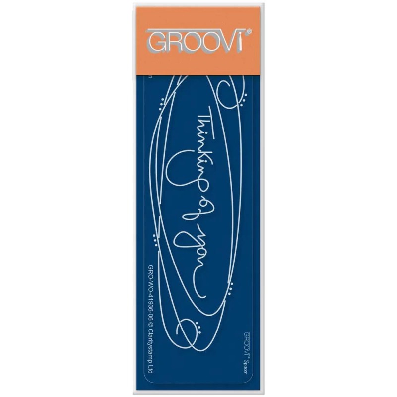 (GRO-WO-41936-06)Groovi® SPACER PLATE BARBARA'S BIJOU ENTWINED WREATHS - THINKING OF YOU