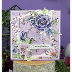 (YCD10298)Dies - Yvonne Creations - Very Purple - Branches