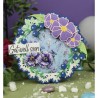 (YCD10299)Dies - Yvonne Creations - Very Purple - Flowers