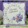 (SB10723)3D Push Out - Yvonne Creations - Very Purple - Blueberries