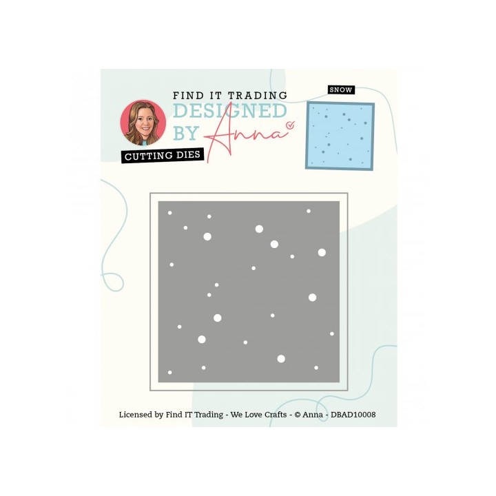 (DBAD10008)Designed by Anna - Mix and Match Cutting Dies - SNOW