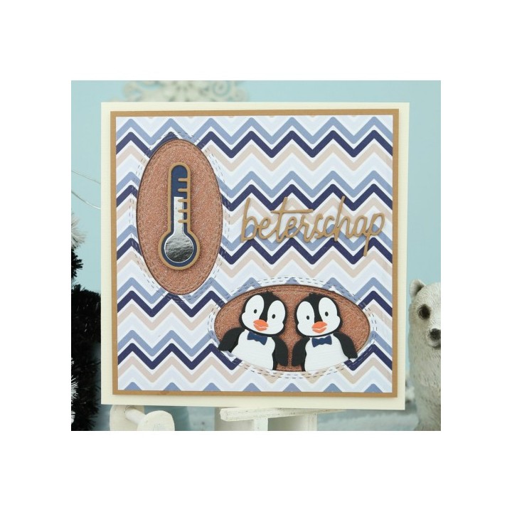 (DBAD10010)Designed by Anna - Mix and Match Cutting Dies - THERMOMETER