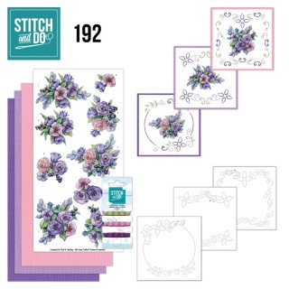 (STDO192)Stitch and Do 192 - Yvonne Creations - Very Purple