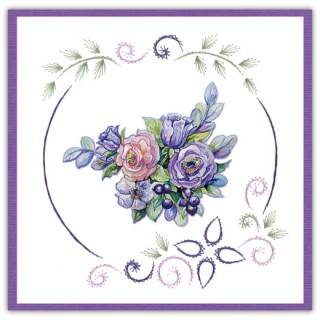 (STDO192)Stitch and Do 192 - Yvonne Creations - Very Purple