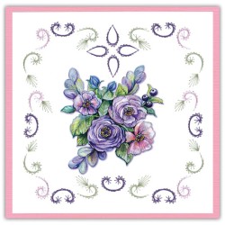 (STDO192)Stitch and Do 192 - Yvonne Creations - Very Purple