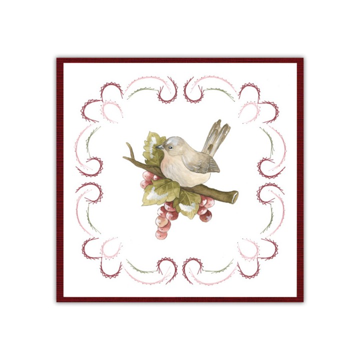 (STDO193)Stitch and Do 193 - Precious Marieke - Birds and Berries