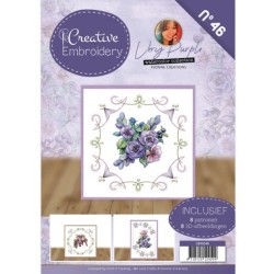 (CB10046)Creative Embroidery 46 - Yvonne Creations - Very Purple