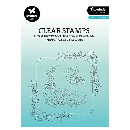 (SL-ES-STAMP362)Studio light SL Clear stamp Square Essentials nr.362
