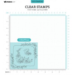 (SL-ES-STAMP362)Studio light SL Clear stamp Square Essentials nr.362