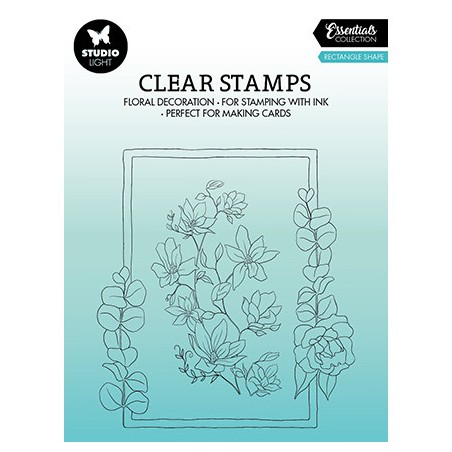 (SL-ES-STAMP364)Studio light SL Clear stamp Rectangle Essentials nr.364