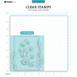 (SL-ES-STAMP364)Studio light SL Clear stamp Rectangle Essentials nr.364
