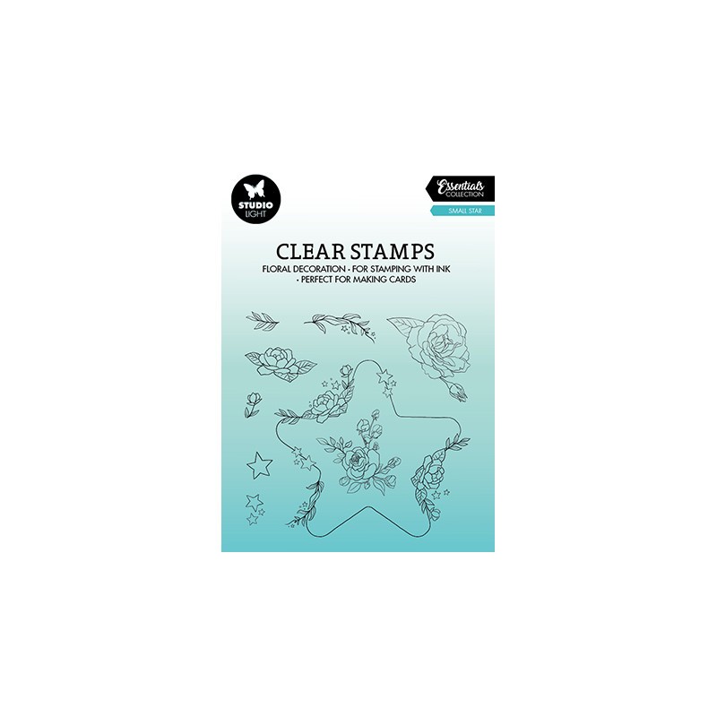 (SL-ES-STAMP366)Studio light SL Clear stamp Small Star Essentials nr.366
