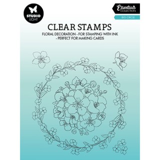 (SL-ES-STAMP368)Studio light SL Clear stamp Big Circle Essentials nr.368