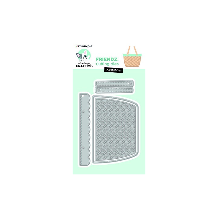 (CCL-FR-CD477)Studio Light dies Basket Accessoires Friendz nr.477