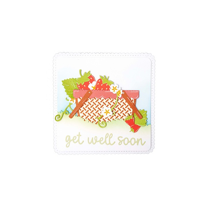 (CCL-FR-CD478)Studio Light dies Strawberries Accessoires Friendz nr.478