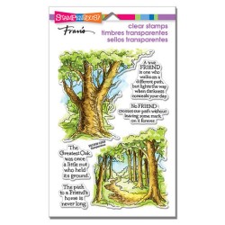 (SSC2026)Stampendous Forest Path Perfectly Clear Stamps
