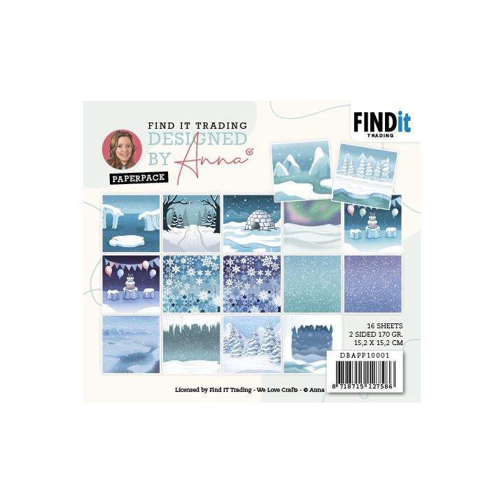 (DBAPP10001)Paperpack - Jeanine's Art - Winter Garden