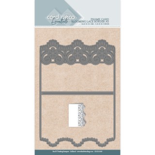 (CDCD10097)Card Deco Essentials Frame Dies - Blooming Lace Border - A5