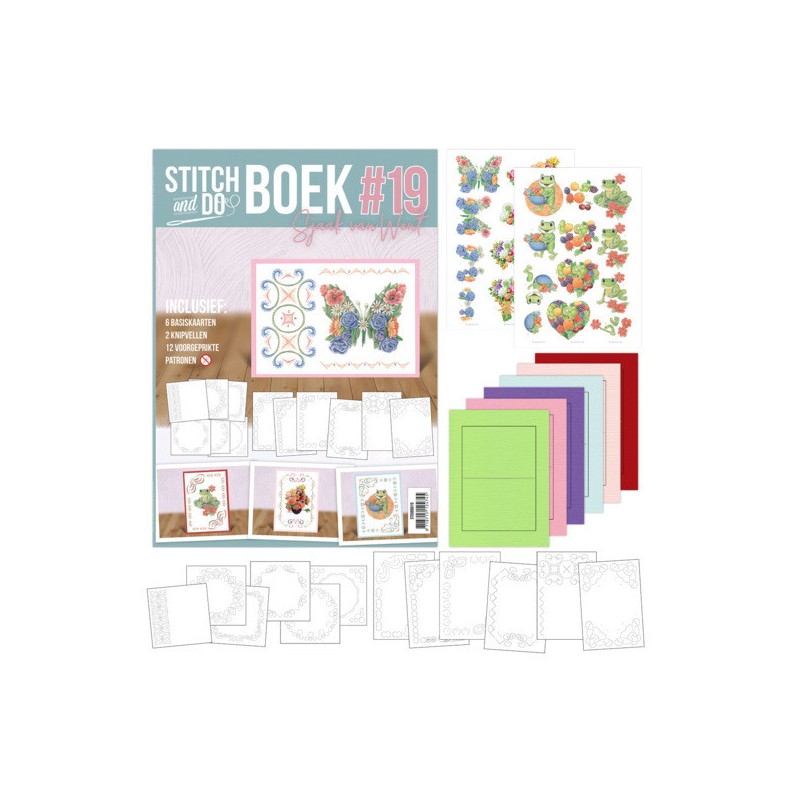 (STDOBB019)Stitch and do Book 19 - Get Well