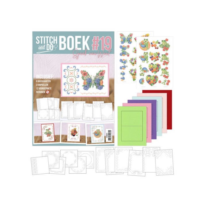 (STDOBB019)Stitch and do Book 19 - Get Well