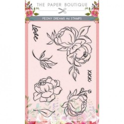 (PB1986)The Paper Boutique Peony Dreams A6 Stamp Set