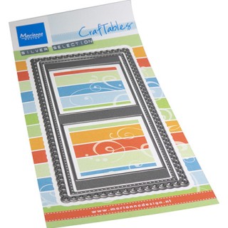(CR1617)Craftables Mini slimline - 2 squares