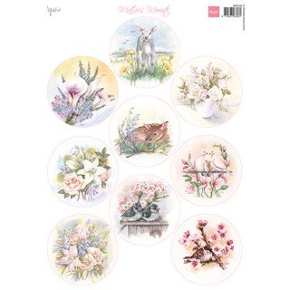 (MB0208)Mattie's Circles - Spring