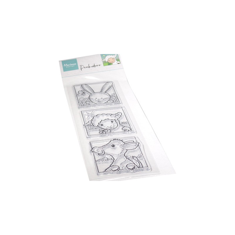 (CS1115)Stamp Silhouette Hetty's Peek-a-boo Spring Animals