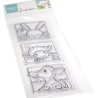 (CS1115)Stamp Silhouette Hetty's Peek-a-boo Spring Animals