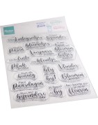 (CS1128)Stamp Silhouette Lentegroetjes