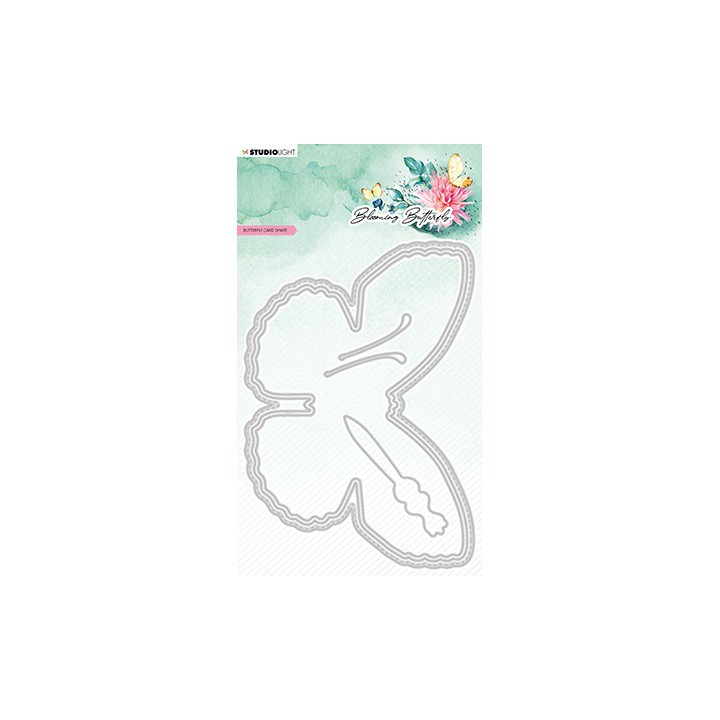 (SL-BB-CD488)Studio Light SL Cutting Die Big Butterfly card Blooming Butterfly nr.488