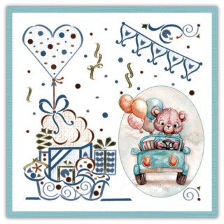 (DODO241)Dot and Do 241 - Yvonne Creations - Hello World
