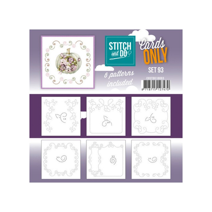(COSTDO10093)Stitch and Do - Cards Only Stitch 4K - 93