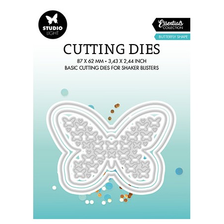 (SL-ES-CD492)Studio Light SL Cutting Die Butterfly shape Essentials nr.492