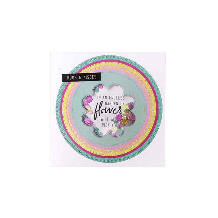 (SL-ES-BLIS10)Studio light Shaker Windows - Flower shape Essentials nr.10