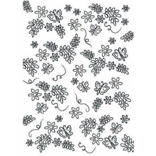 Pergamano Vellum papillons blancs