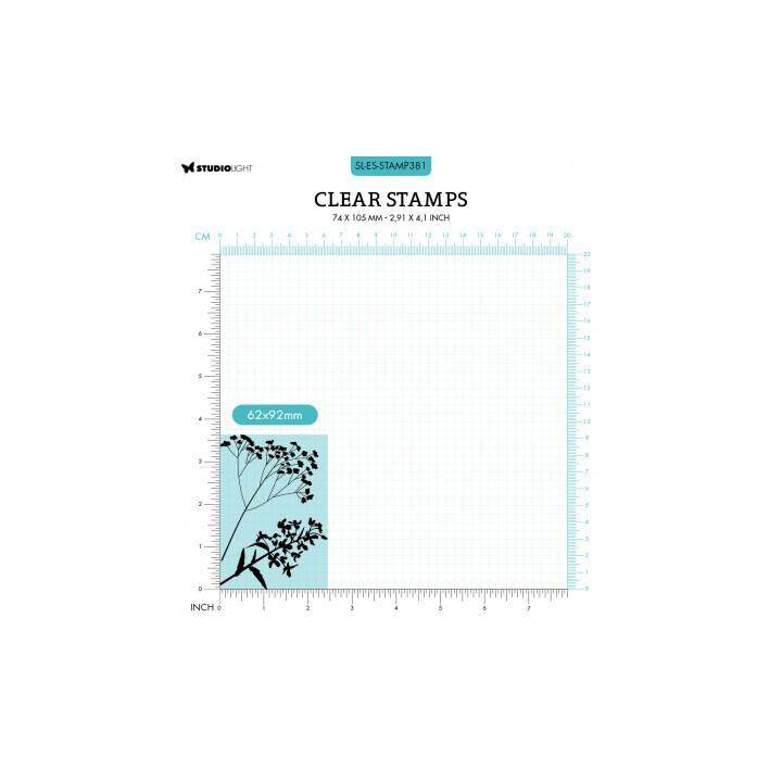 (SL-ES-STAMP381)Studio light SL Clear stamp Little flowers Essentials nr.381