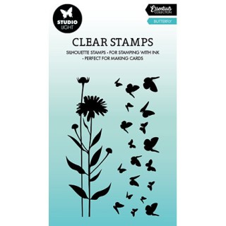 (SL-ES-STAMP384)Studio light SL Clear stamp Butterfly Essentials nr.384