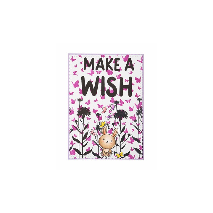 (SL-ES-STAMP384)Studio light SL Clear stamp Butterfly Essentials nr.384