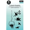 (SL-ES-STAMP385)Studio light SL Clear stamp Love bird Essentials nr.385
